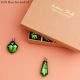25 Pieces Modern Green Coloured Christmas Ornaments